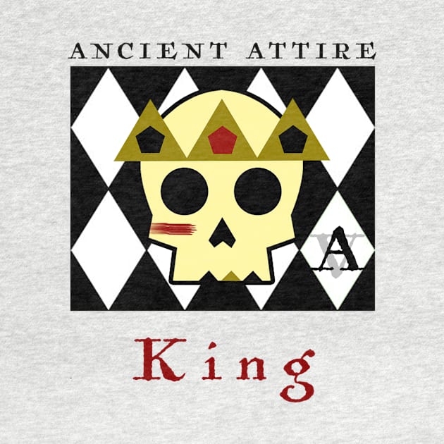 King Skull Logo Tee by ancientattire